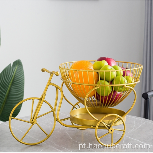 Cesta de rede de frutas para bicicletas Feel is good